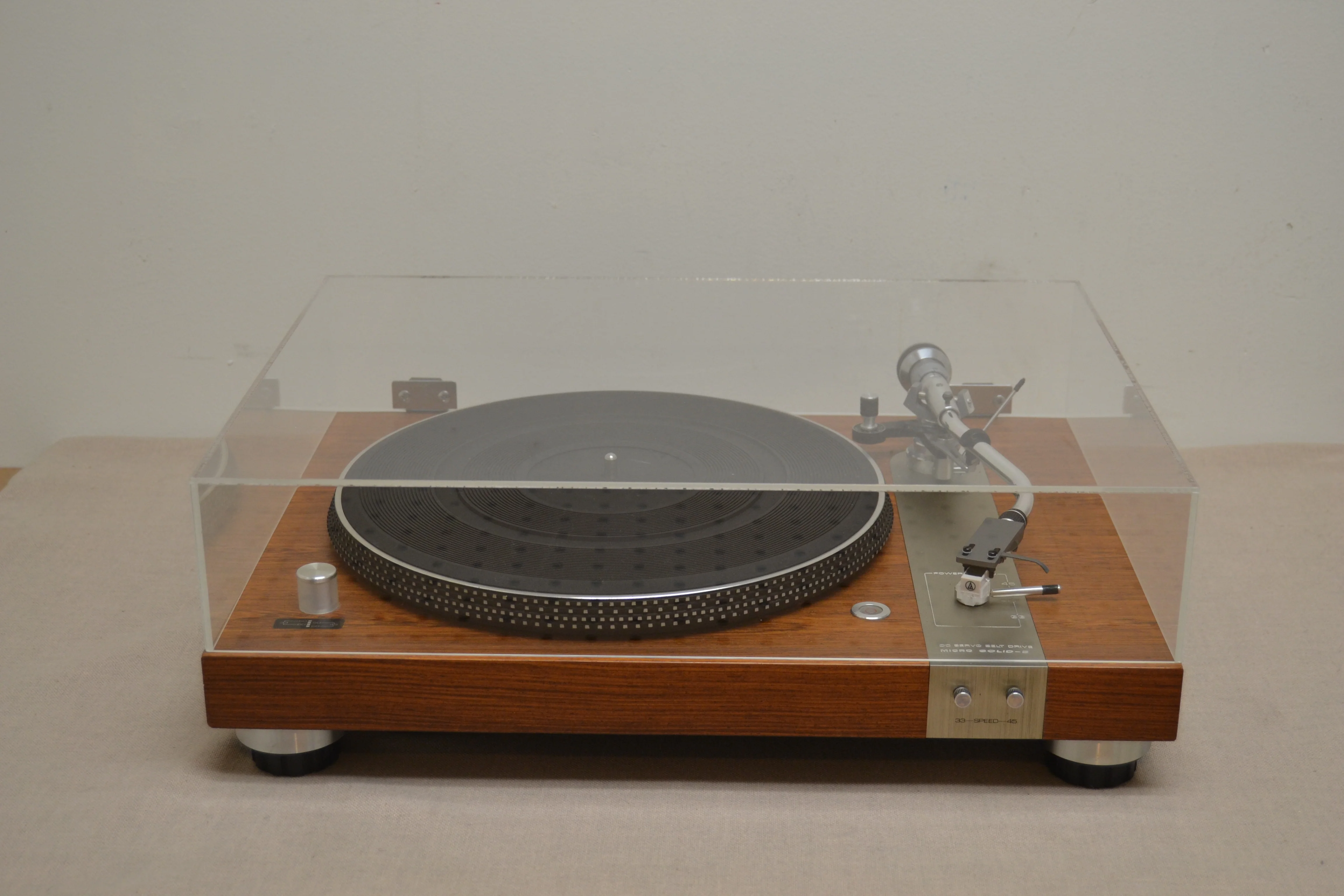 Micro Seiki Solid-5 Belt Driven Turntable * NEW Audio Technica AT-3600 Cartridge