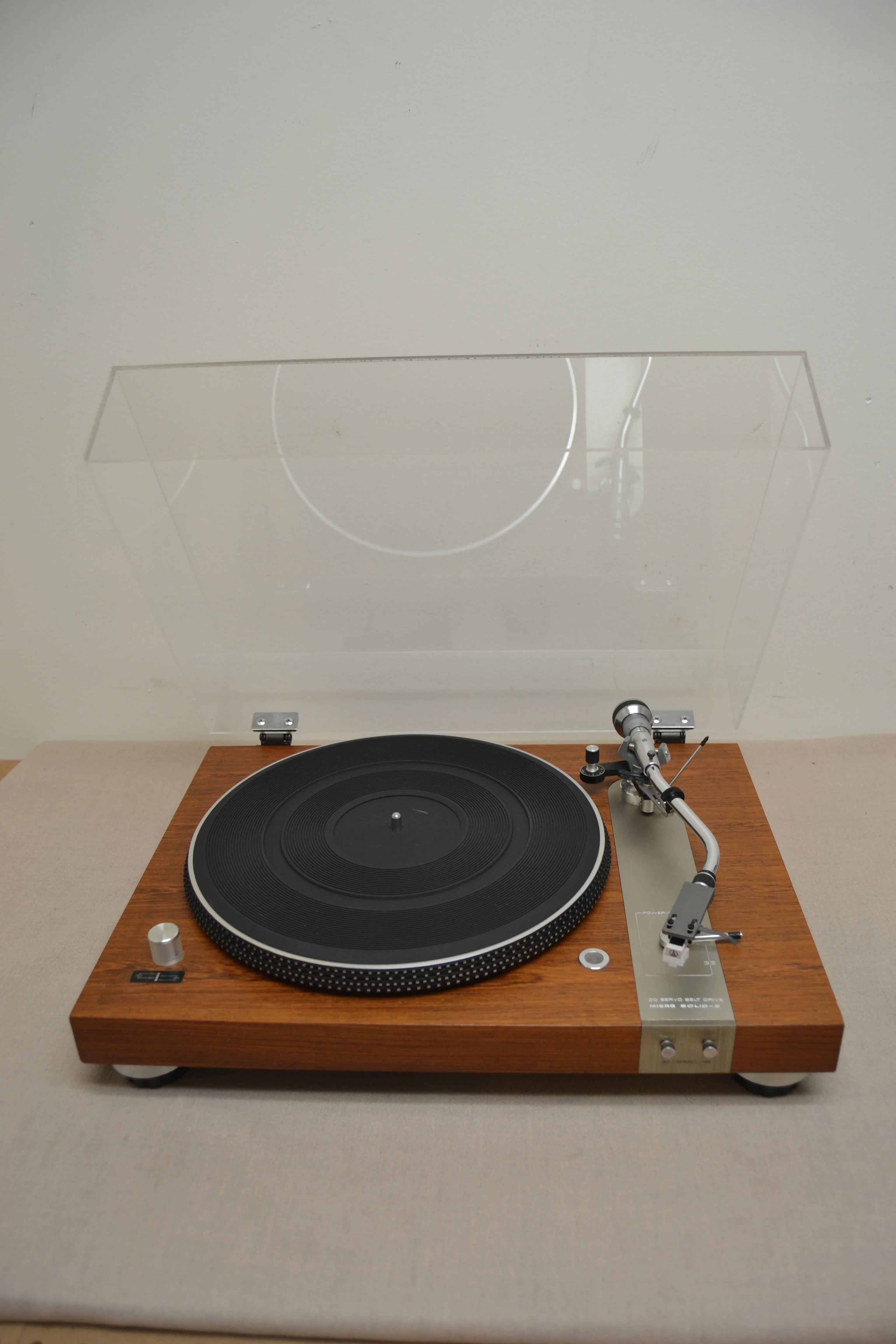 Micro Seiki Solid-5 Belt Driven Turntable * NEW Audio Technica AT-3600 Cartridge - Image 3
