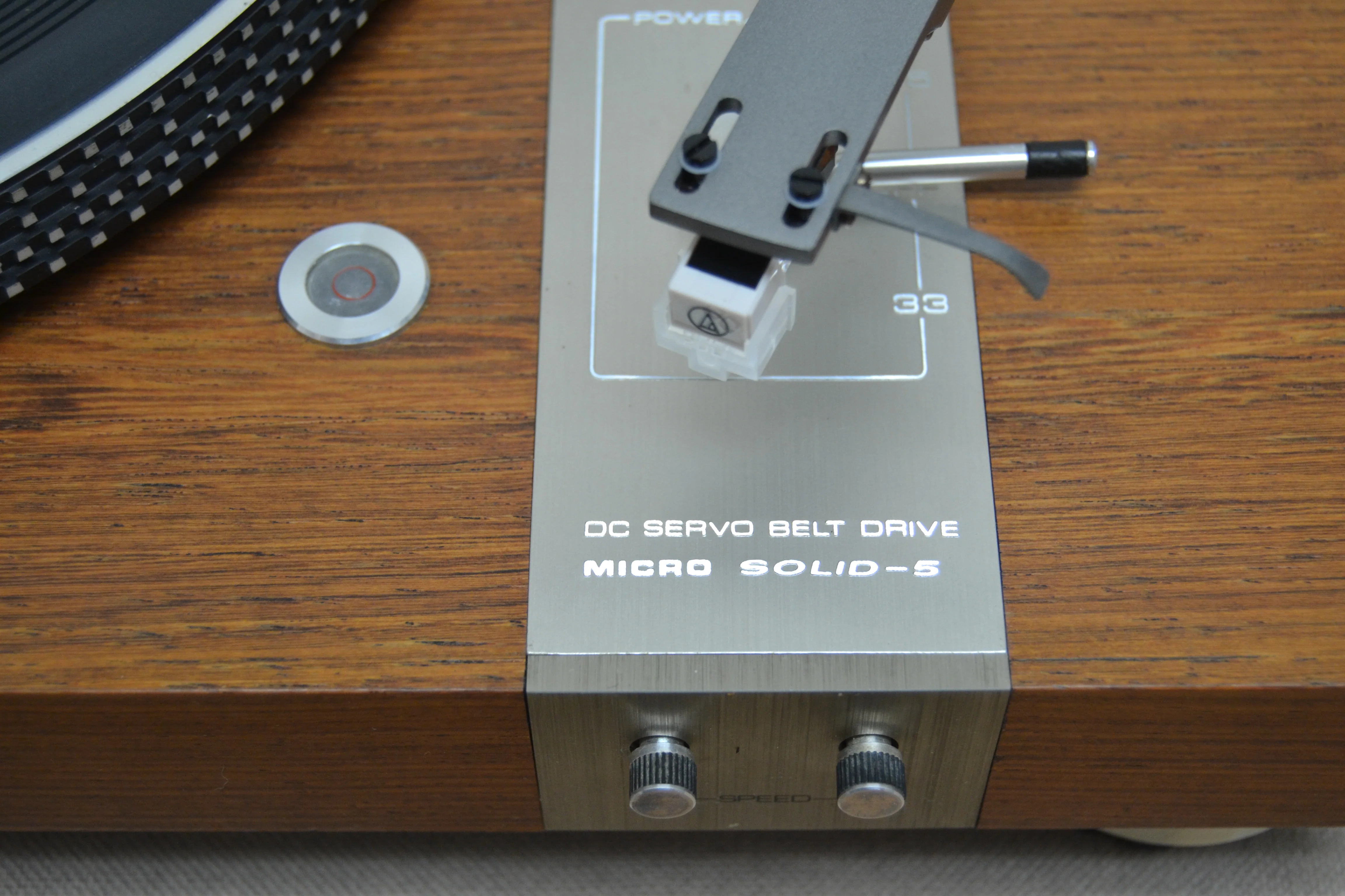 Micro Seiki Solid-5 Belt Driven Turntable * NEW Audio Technica AT-3600 Cartridge - Image 5