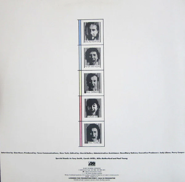 Mike & The Mechanics - Mike On Mike Exclusive Candid Interview (LP, Promo, Transcription) (Near Mint (NM or M-)) - Image 2