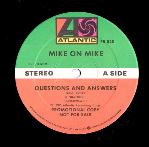 Mike & The Mechanics - Mike On Mike Exclusive Candid Interview (LP, Promo, Transcription) (Near Mint (NM or M-)) - Image 4