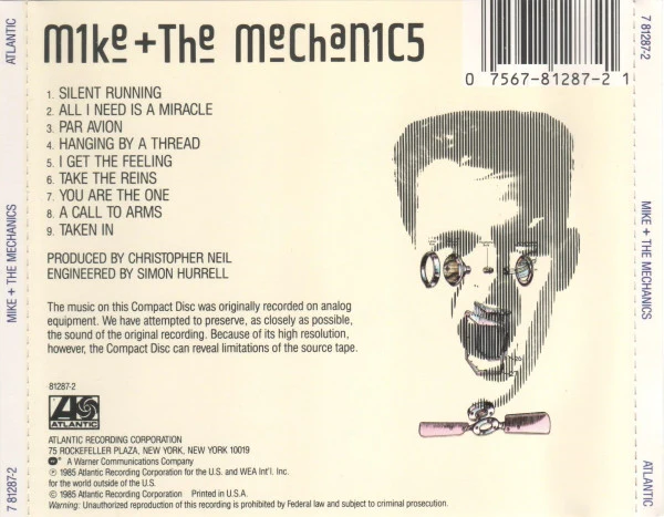 Mike & The Mechanics - Mike + The Mechanics (CD, Album) (Very Good Plus (VG+)) - Image 2
