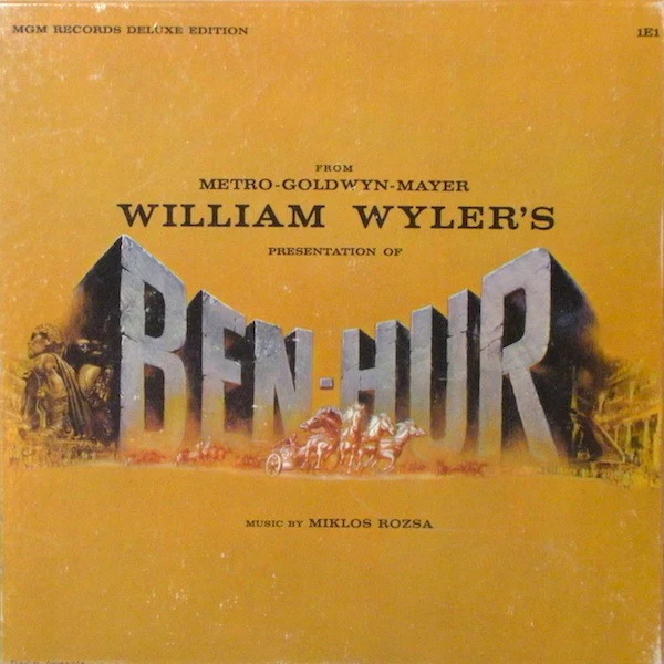 Miklós Rózsa - Ben-Hur (LP, Mono, Dlx, MGM + Box) (Good Plus (G+))