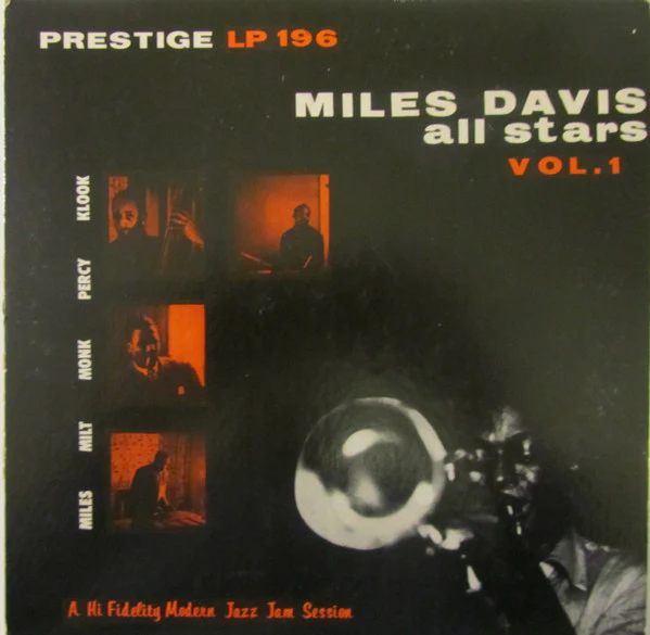 Miles Davis All Stars - Vol. 1 (10") (Very Good Plus (VG+))