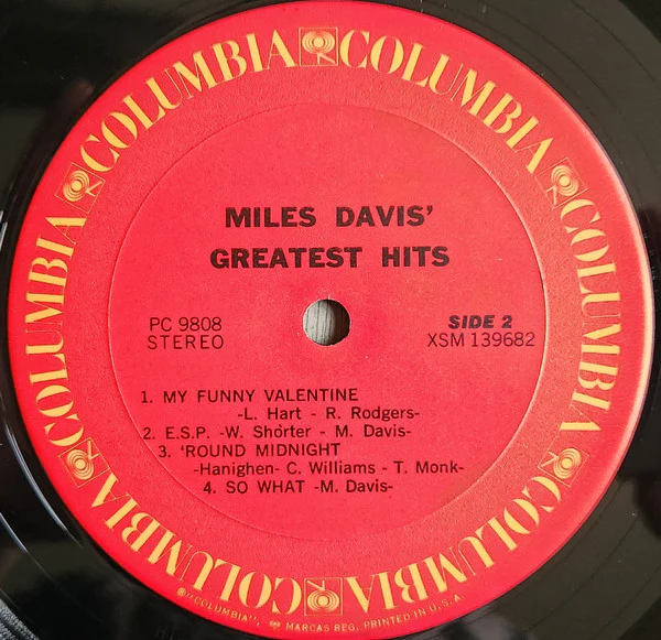 Miles Davis - Miles Davis' Greatest Hits (LP, Comp, RE, Pit) (Very Good Plus (VG+)) - Image 4