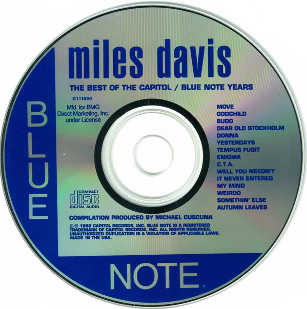Miles Davis - The Best Of Miles Davis (CD, Comp, Club) (Very Good Plus (VG+)) - Image 4