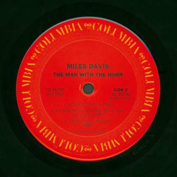 Miles Davis - The Man With The Horn (LP, Album, Pit) (Near Mint (NM or M-)) - Image 4