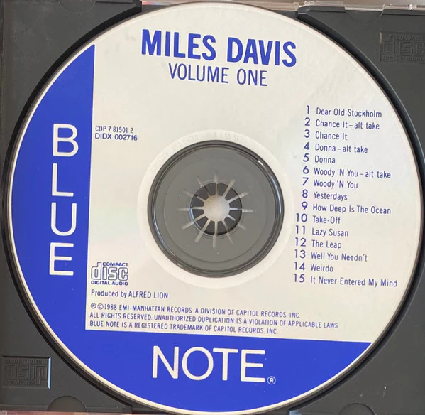 Miles Davis - Volume 1 (CD, Comp, RE, San) (Near Mint (NM or M-)) - Image 3