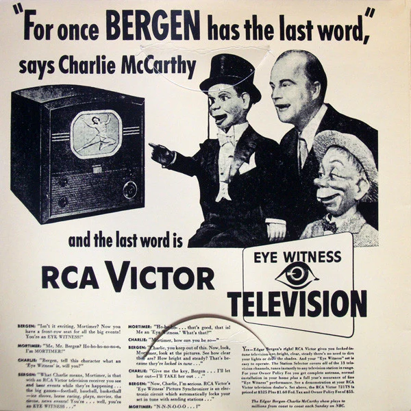 Milton Berle & Hugh Downs With Arlene Francis - The Age Of Television (LP, Album, S/Edition, Ind) (Very Good (VG)) - Image 2