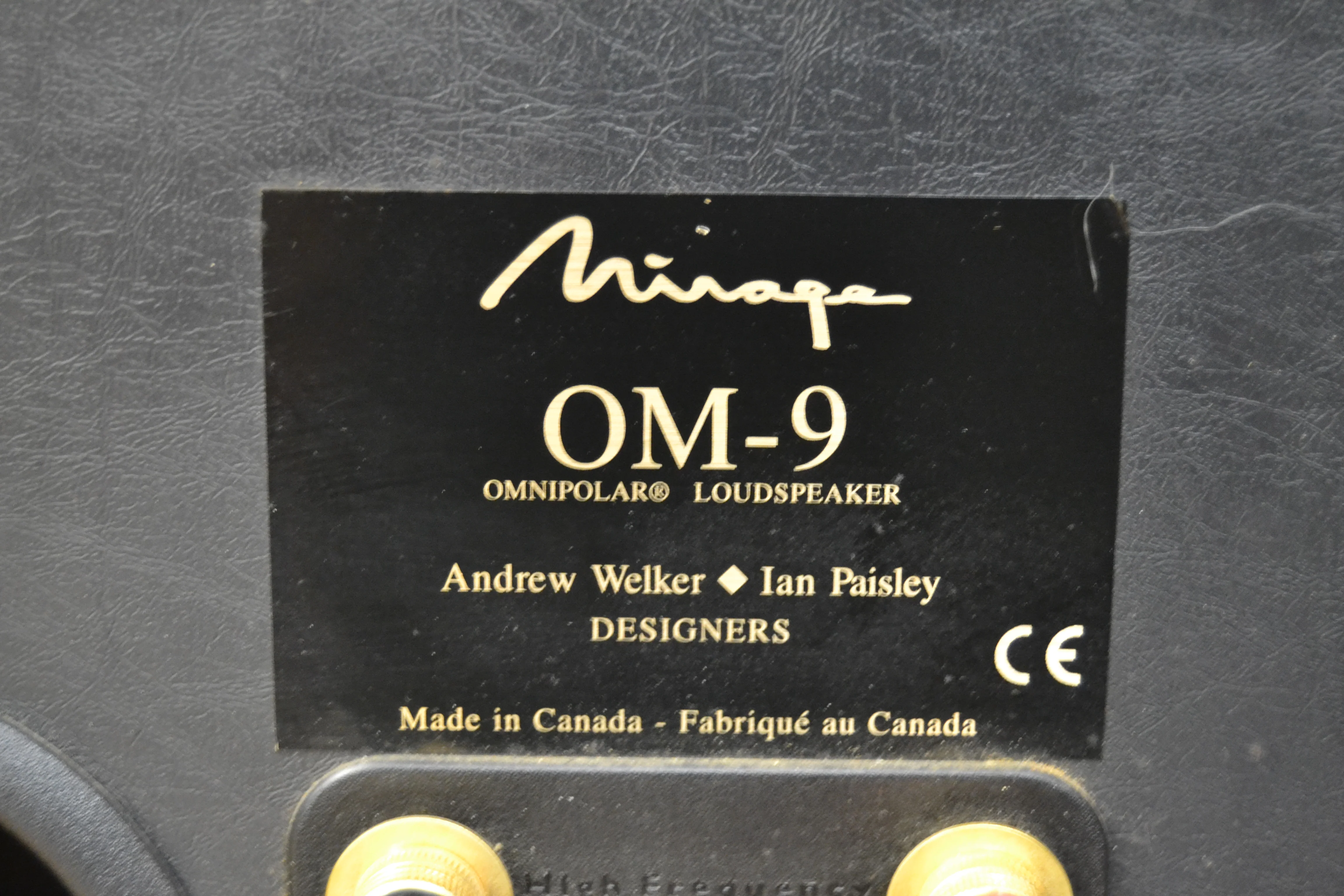 Mirage OM-9 Omni-polar Floor Standing Speakers - Image 8