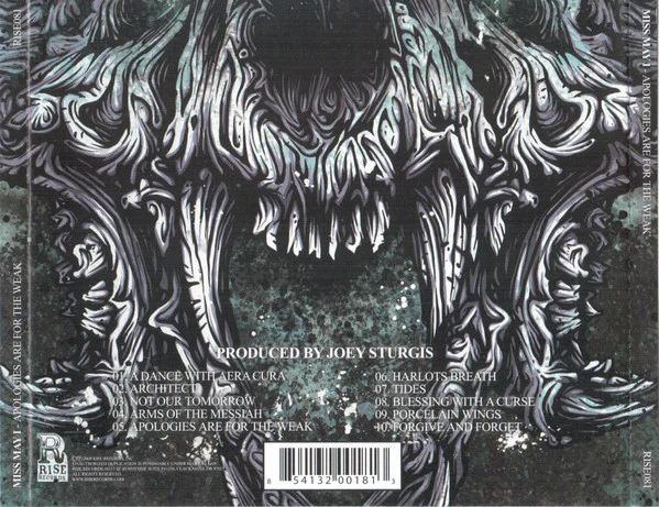 Miss May I - Apologies Are For The Weak (CD, Album) (Near Mint (NM or M-)) - Image 2