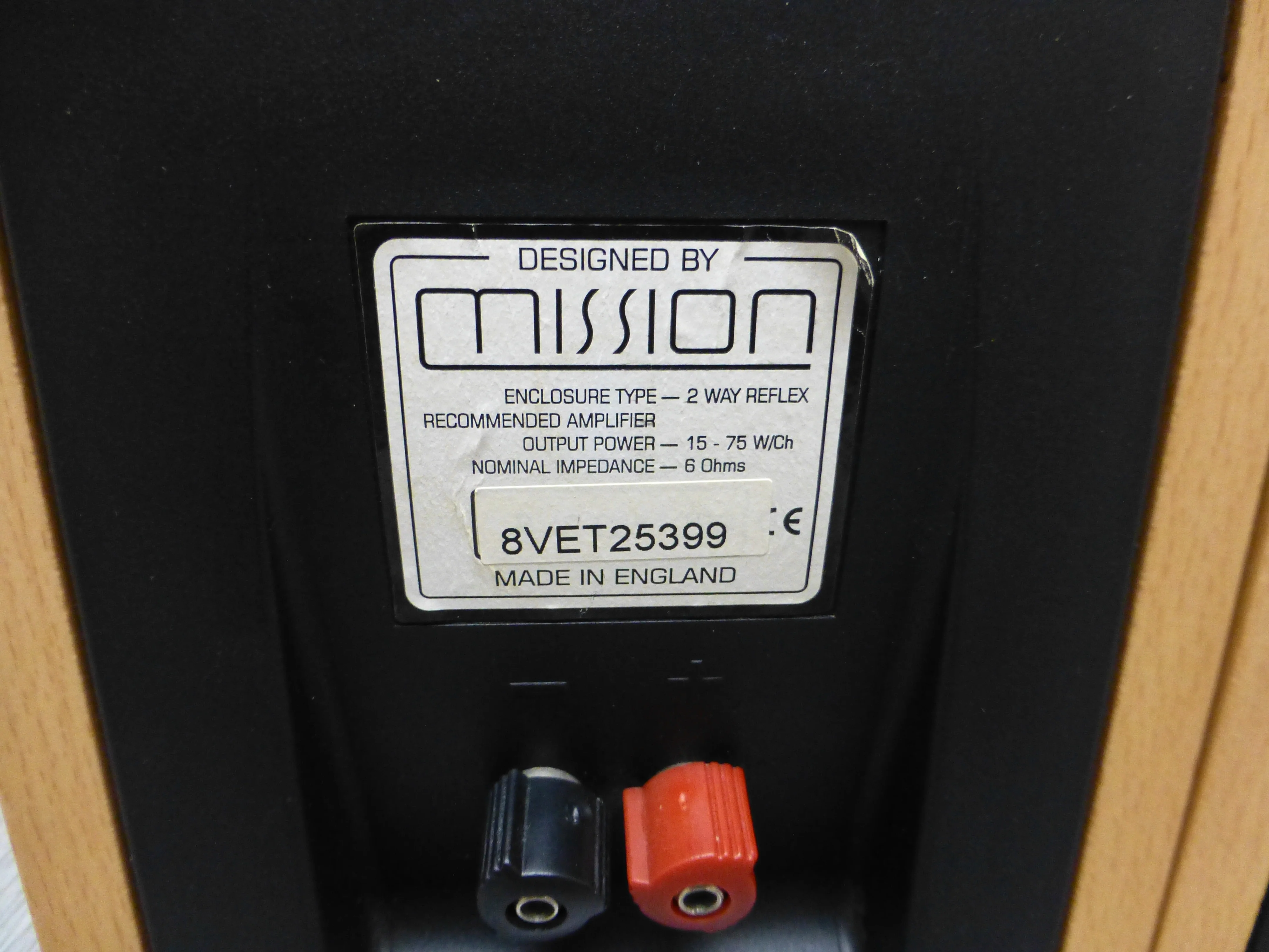 Mission M50 Bookshelf Speakers - Image 5
