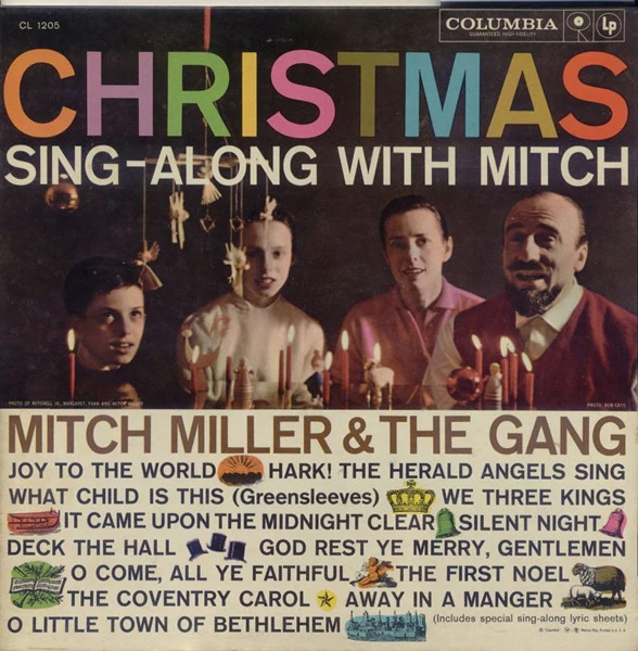 Mitch Miller And The Gang - Christmas Sing-Along With Mitch (LP, Album, Mono, Gat) (Very Good Plus (VG+))
