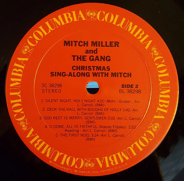Mitch Miller And The Gang - Christmas Sing-Along With Mitch (LP, RE) (Very Good Plus (VG+)) - Image 3