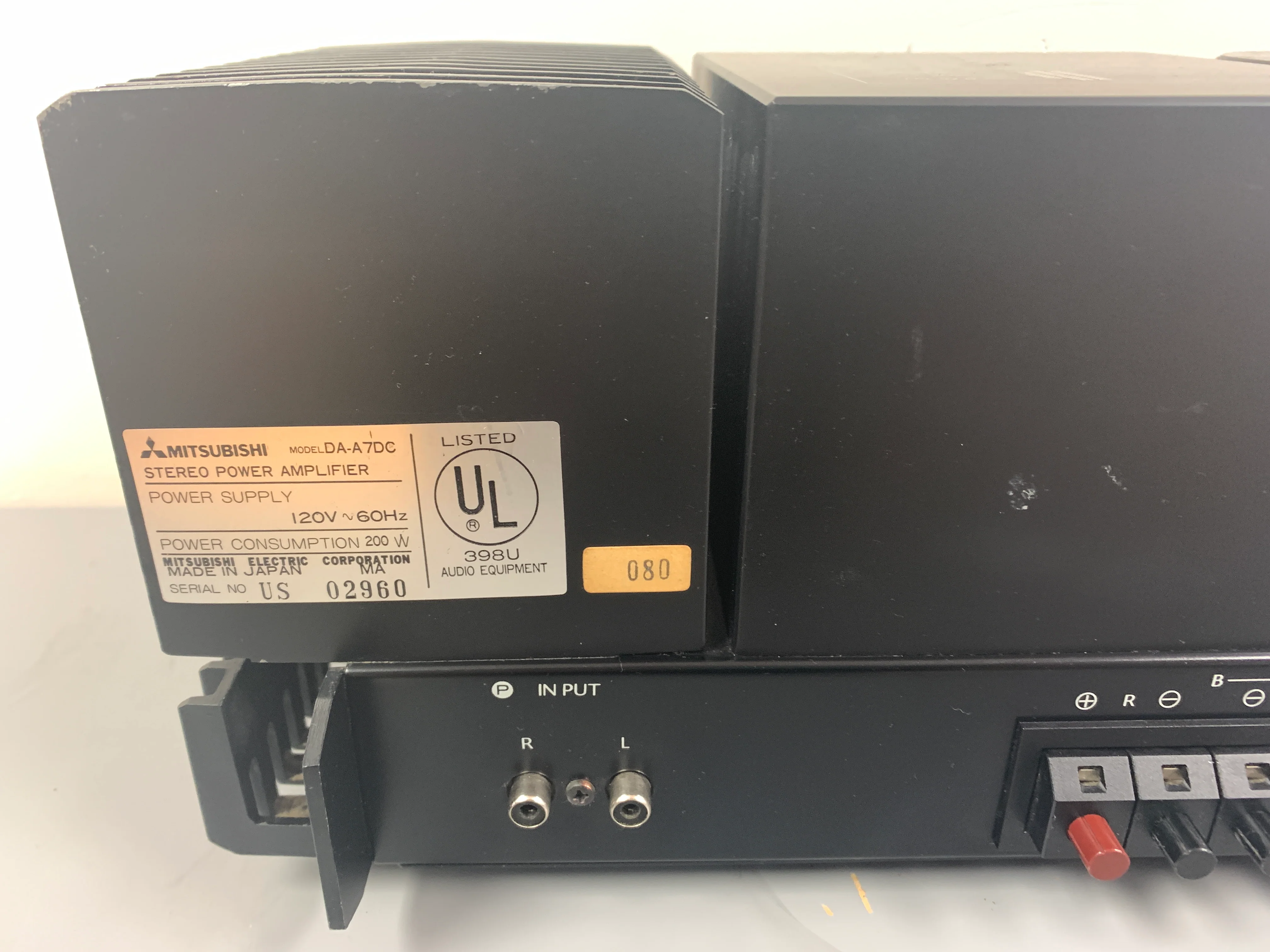 Mitsubishi DA-A7DC Power Amplifier - Image 9