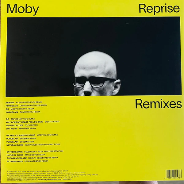 Moby - Reprise Remixes (2xLP, Album) NEW & SEALED - Image 2