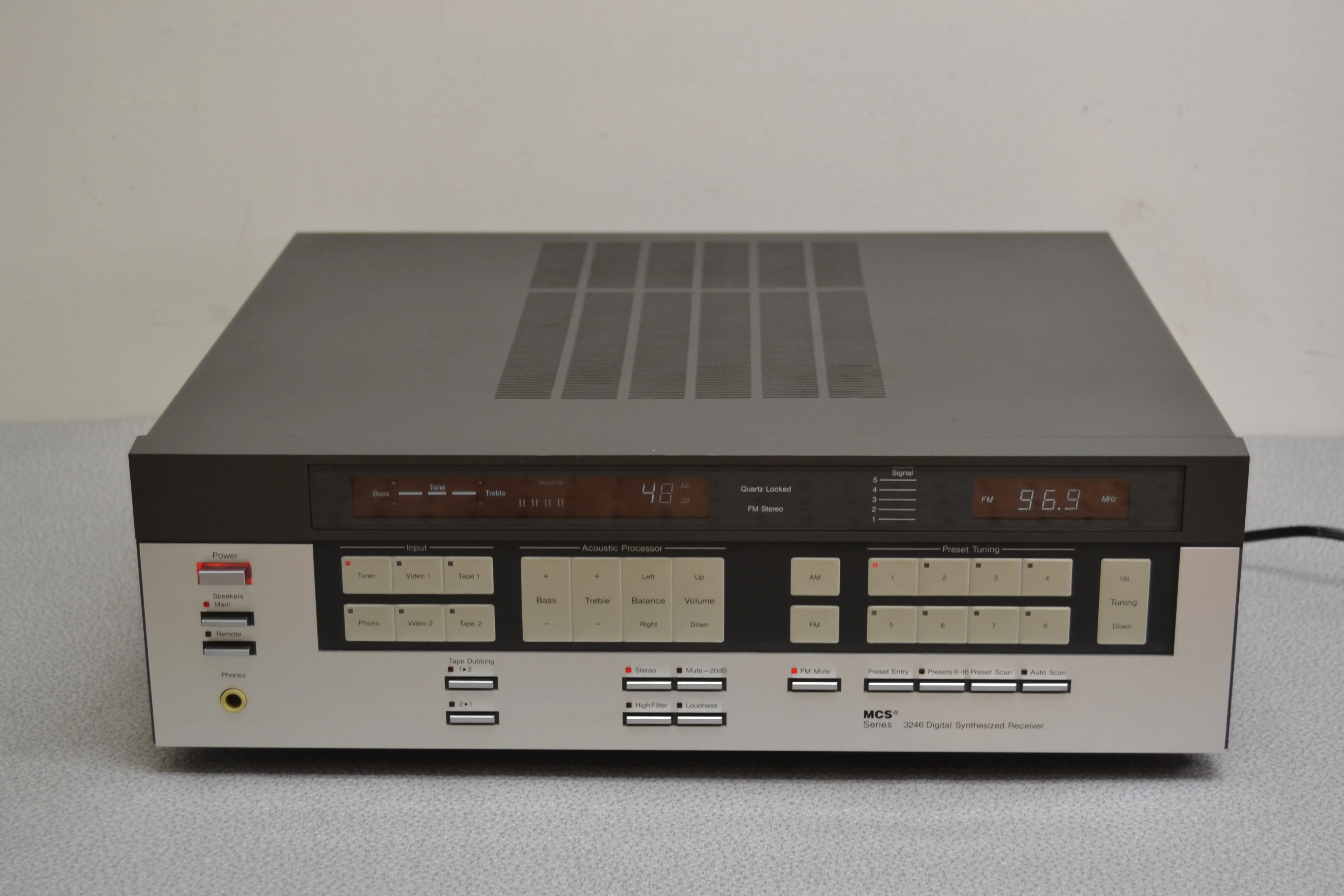 Modular Component Systems 3246 Digital Synthesizer Receiver (1983)
