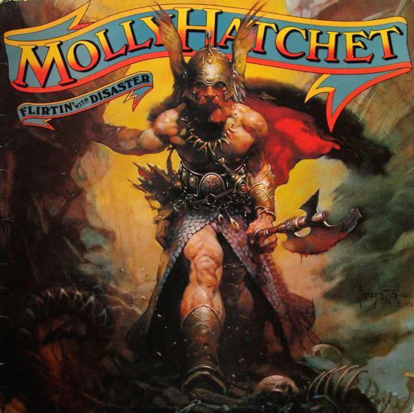 Molly Hatchet - Flirtin' With Disaster (LP, Album, Pit) (Near Mint (NM or M-))