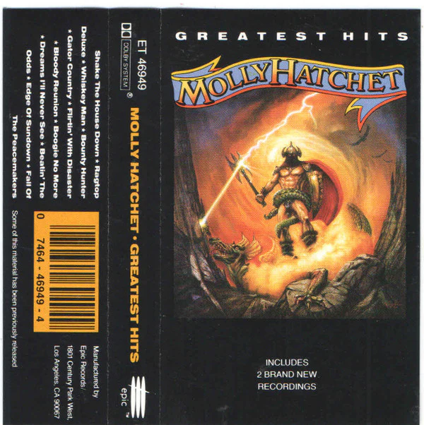 Molly Hatchet - Greatest Hits (Cass, Comp) (Near Mint (NM or M-))