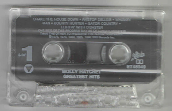 Molly Hatchet - Greatest Hits (Cass, Comp) (Near Mint (NM or M-)) - Image 3