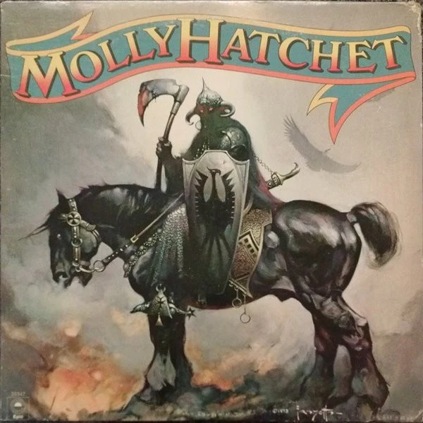 Molly Hatchet - Molly Hatchet (LP, Album, RE, Pit) (Very Good Plus (VG+))