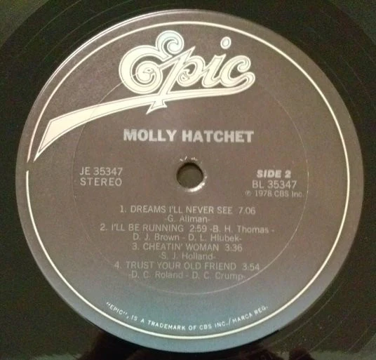 Molly Hatchet - Molly Hatchet (LP, Album, RE, Pit) (Very Good Plus (VG+)) - Image 4