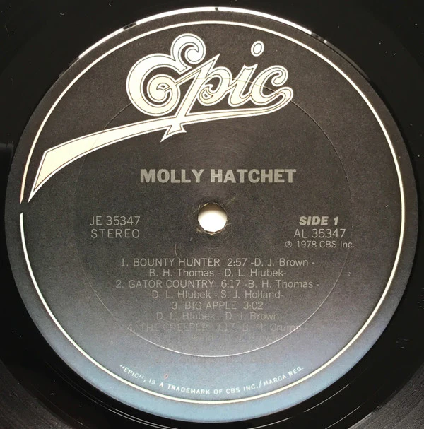 Molly Hatchet - Molly Hatchet (LP, Album, RE, RP) (Very Good Plus (VG+)) - Image 3