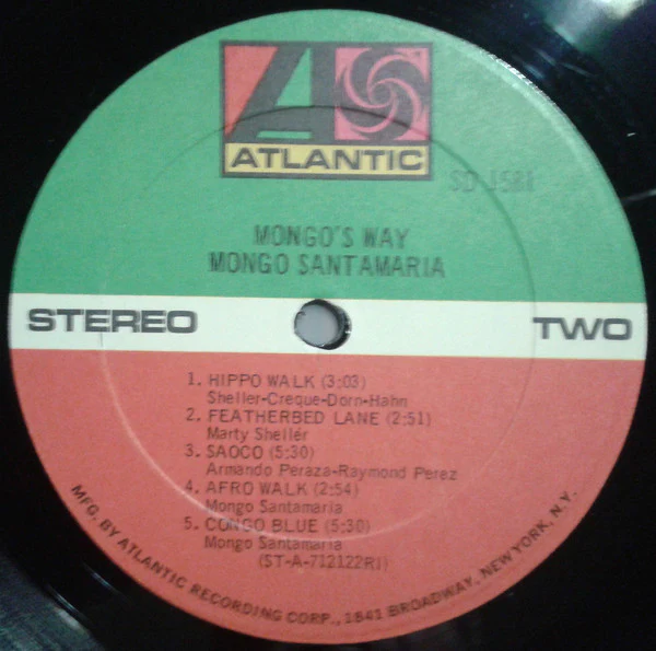 Mongo Santamaria - Mongo's Way (LP, Album, RI ) (Very Good Plus (VG+)) - Image 4