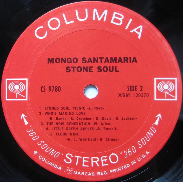 Mongo Santamaria - Stone Soul (LP, Album) (Very Good (VG)) - Image 4
