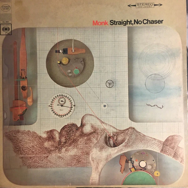 Thelonious Monk - Straight, No Chaser (LP, Album, Pit) (Near Mint (NM or M-))