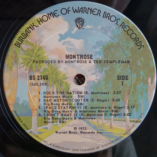 Montrose - Montrose (LP, Album, Ter) (Very Good Plus (VG+)) - Image 3