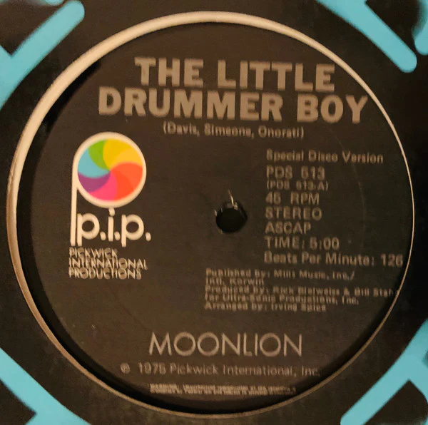 Moonlion - The Little Drummer Boy / Sweet Georgia Brown (12") (Mint (M))