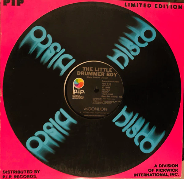 Moonlion - The Little Drummer Boy / Sweet Georgia Brown (12") (Mint (M)) - Image 3