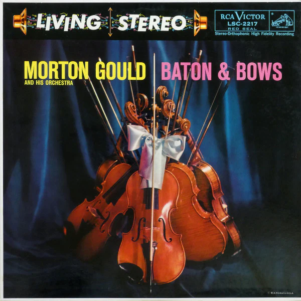 Morton Gould And His Orchestra, Fritz Kreisler, Jerome Kern - Baton & Bows (LP) (Very Good Plus (VG+))