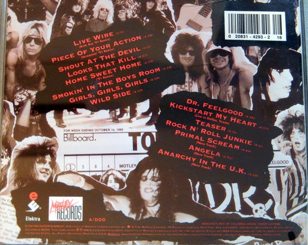 Mötley Crüe - Decade Of Decadence '81-'91 (CD, Comp, Club) (Near Mint (NM or M-)) - Image 4