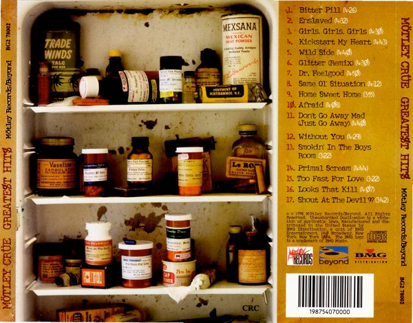 Mötley Crüe - Greatest Hits (CD, Comp, Club, RE) (Near Mint (NM or M-)) - Image 3