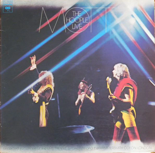 Mott The Hoople - Mott The Hoople Live (LP, Album, Ter) (Very Good Plus (VG+))