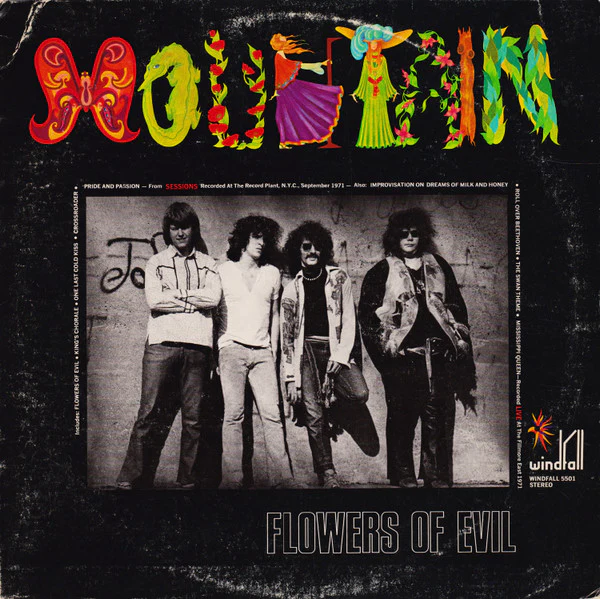 Mountain - Flowers Of Evil (LP, Album, BW ) (Very Good Plus (VG+))