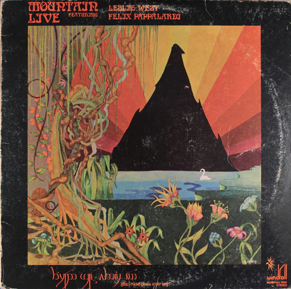Mountain - Live : The Road Goes Ever On (LP, Album, BW-) (Very Good (VG))