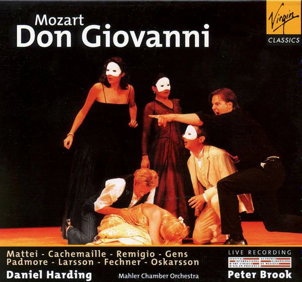Mozart* - Mattei* • Cachemaille* • Remigio* • Gens* • Padmore* • Larsson* • Fechner* • Oskarsson* • Mahler Chamber Orchestra • Daniel Harding - Don Giovanni (3xCD, Album + Box, Sli) (Very Good Plus (VG+))