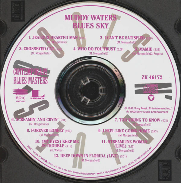 Muddy Waters - Blues Sky (CD, Comp, RP) (Near Mint (NM or M-)) - Image 3