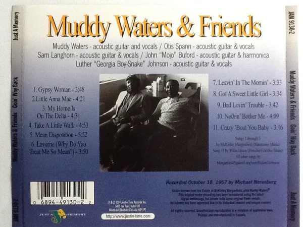 Muddy Waters & Friends - Goin' Way Back (CD) (Near Mint (NM or M-)) - Image 2