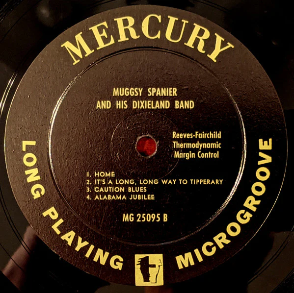 Muggsy Spanier And His Dixieland Band - Muggsy Spanier And His Dixieland Band (10", Pap) (Near Mint (NM or M-)) - Image 4