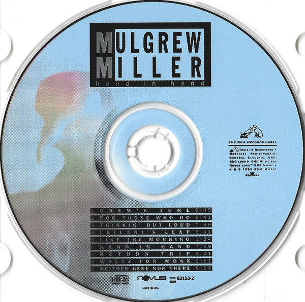 Mulgrew Miller - Hand In Hand (CD, Album) (Near Mint (NM or M-)) - Image 3