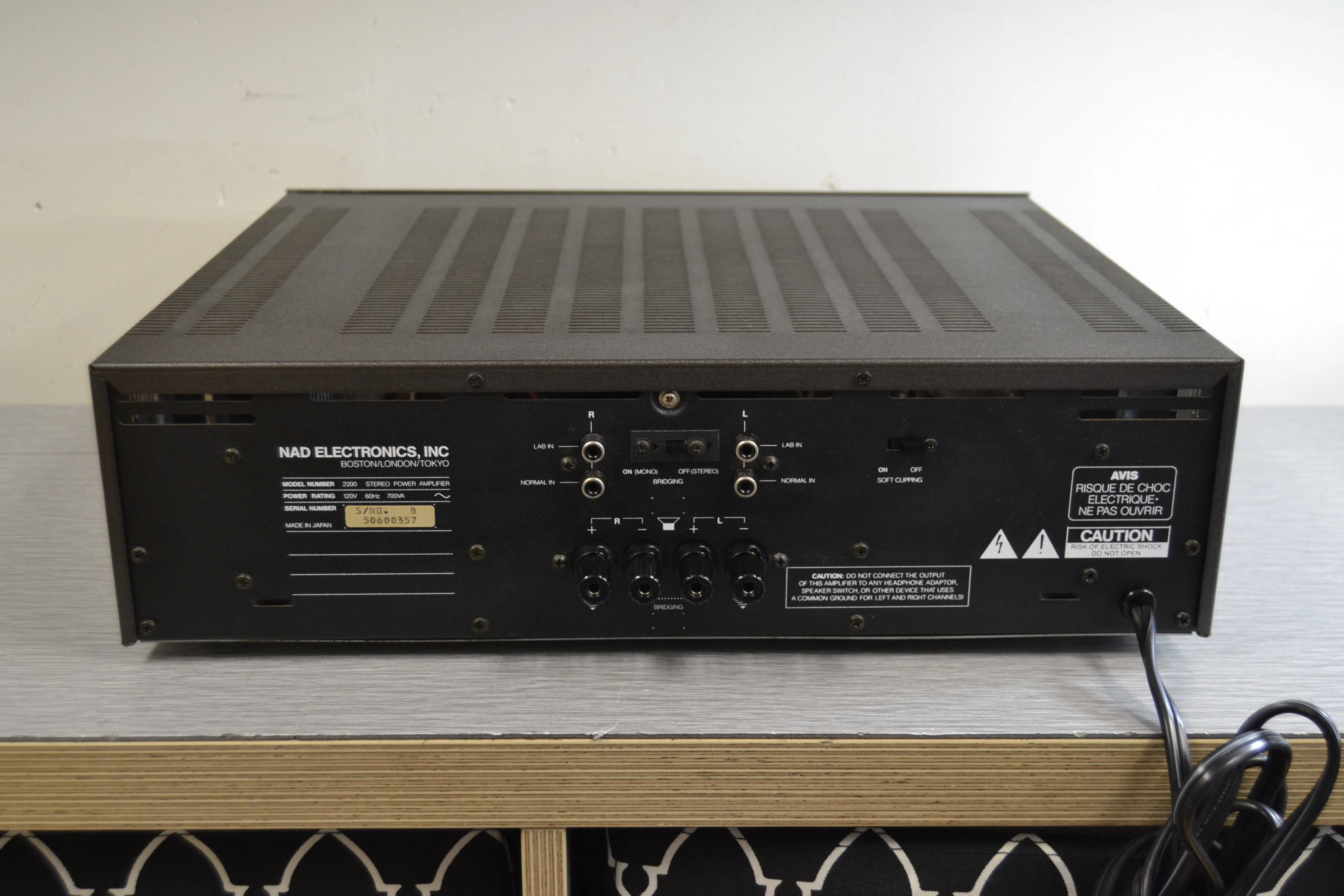 NAD 2200 Stereo Power Amplifier * 100W RMS - Image 7