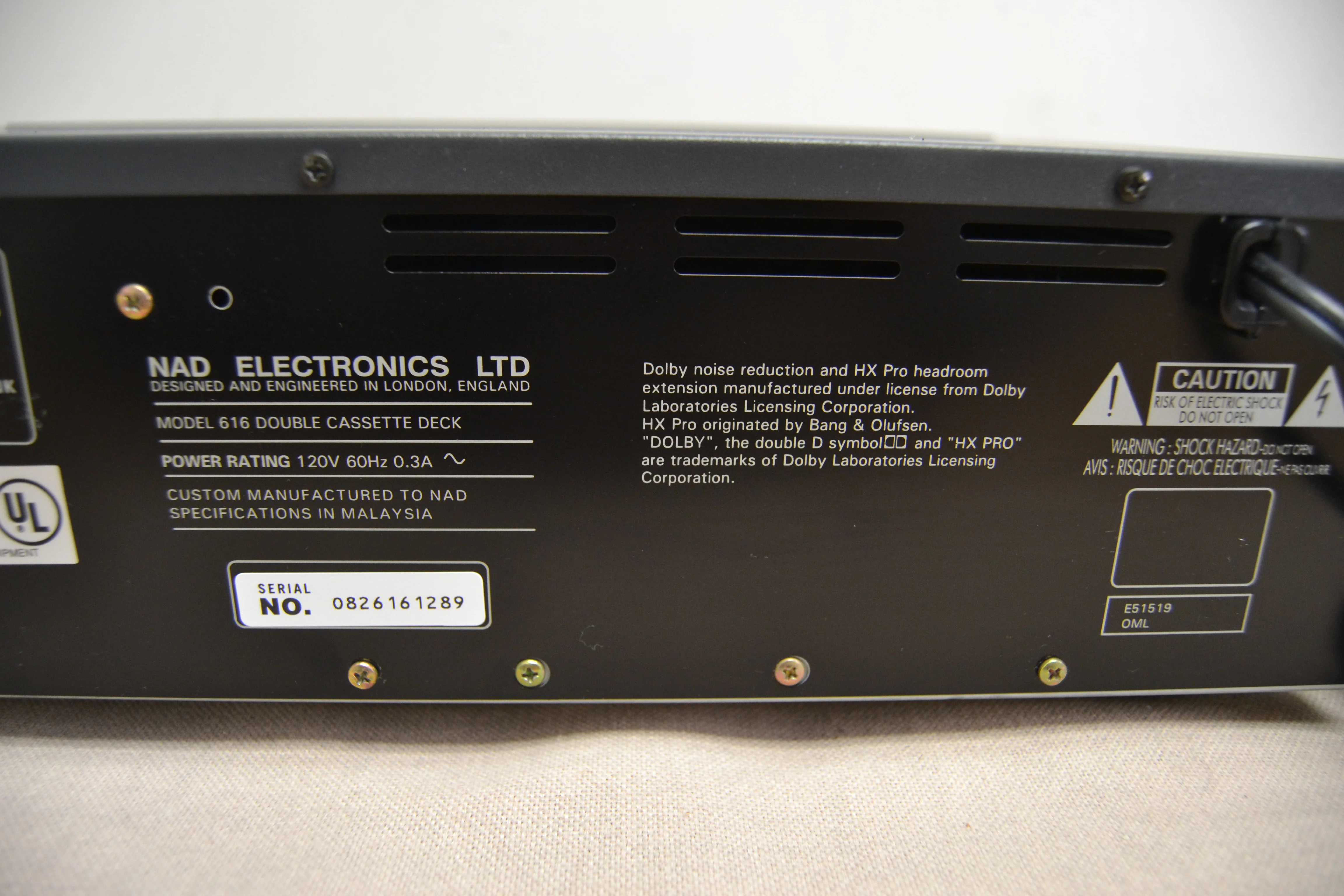 NAD 616  Double Cassette Deck (1995) * Fully Serviced * New Belts - Image 10