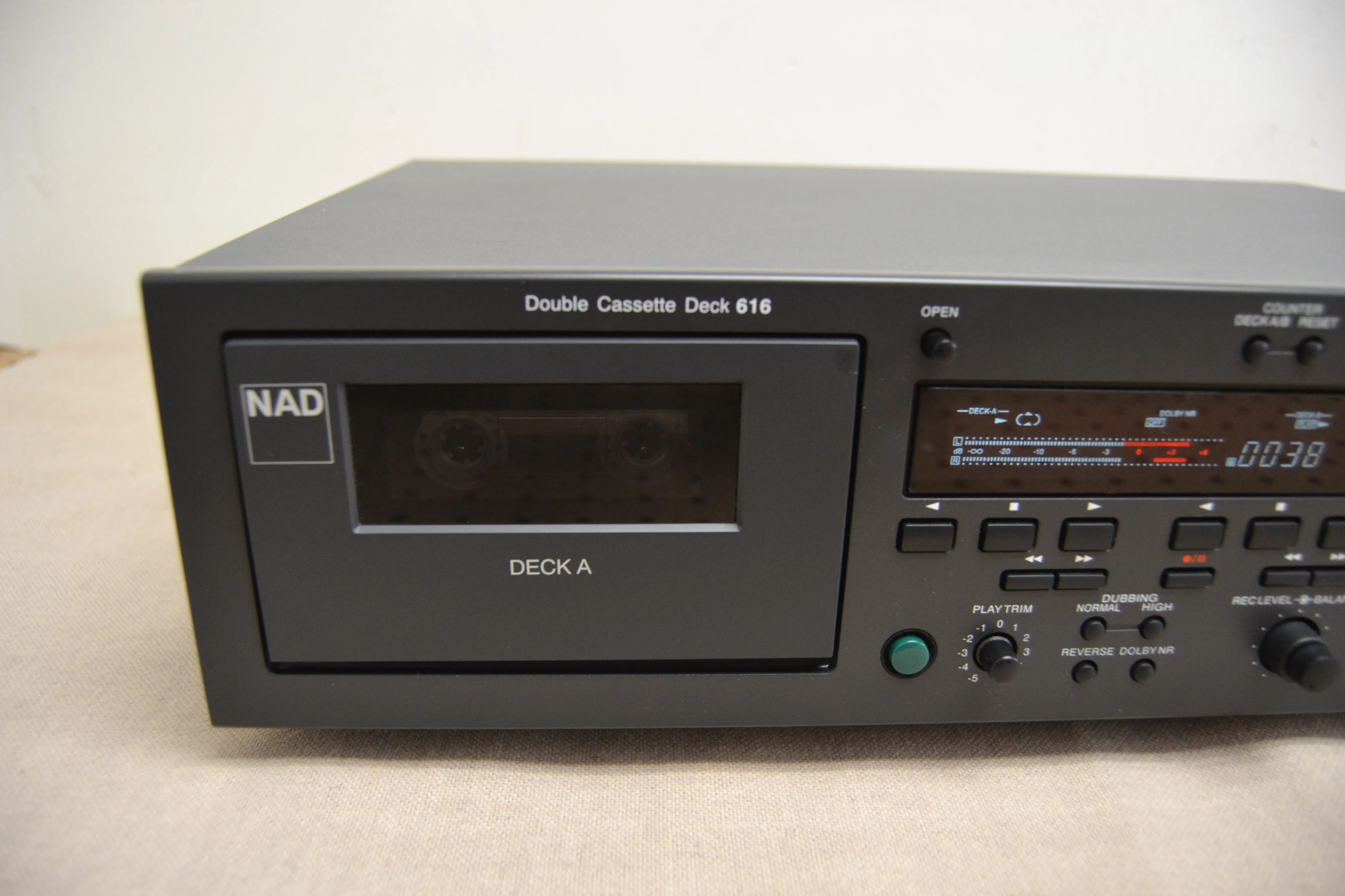 NAD 616  Double Cassette Deck (1995) * Fully Serviced * New Belts - Image 2