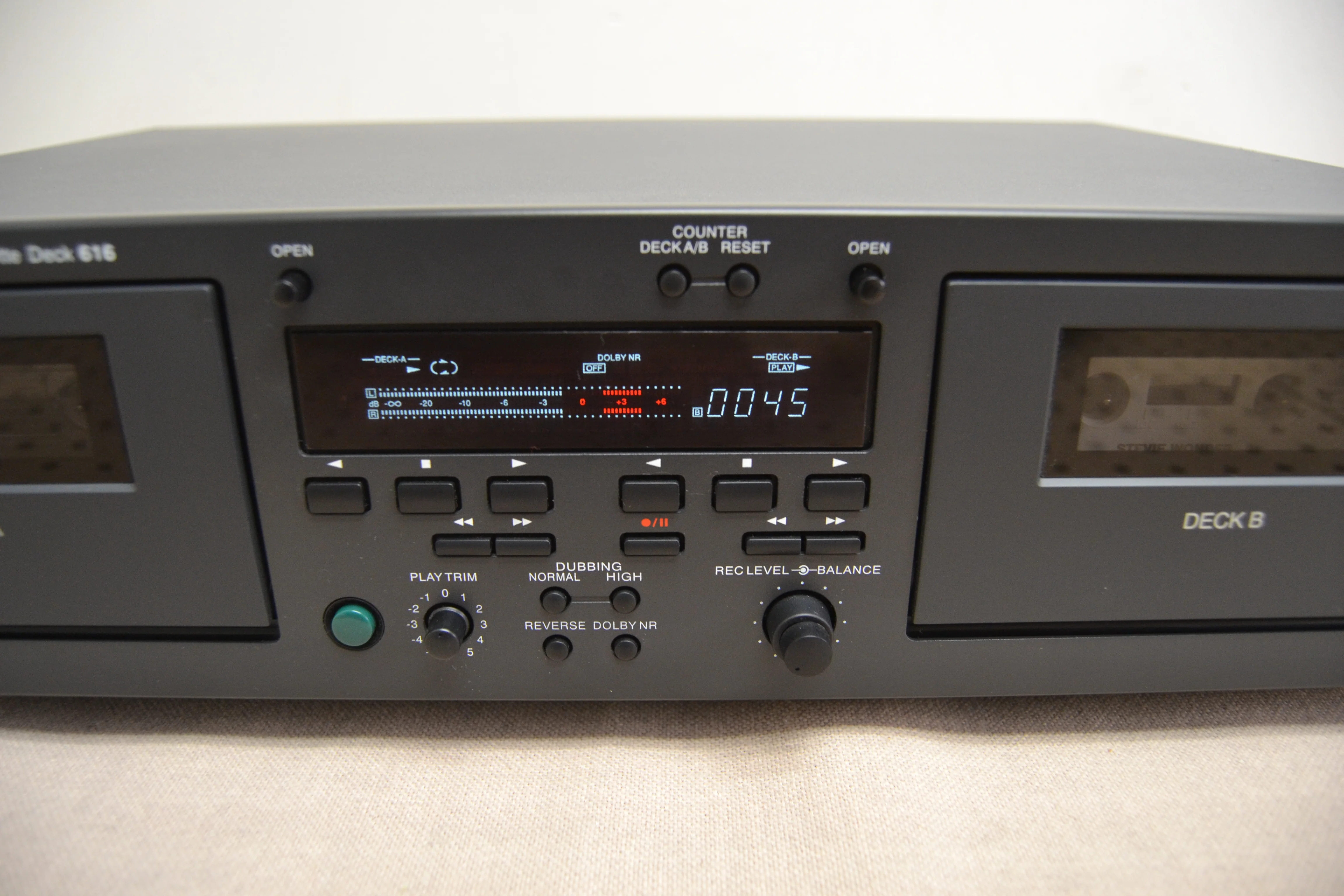 NAD 616  Double Cassette Deck (1995) * Fully Serviced * New Belts - Image 3