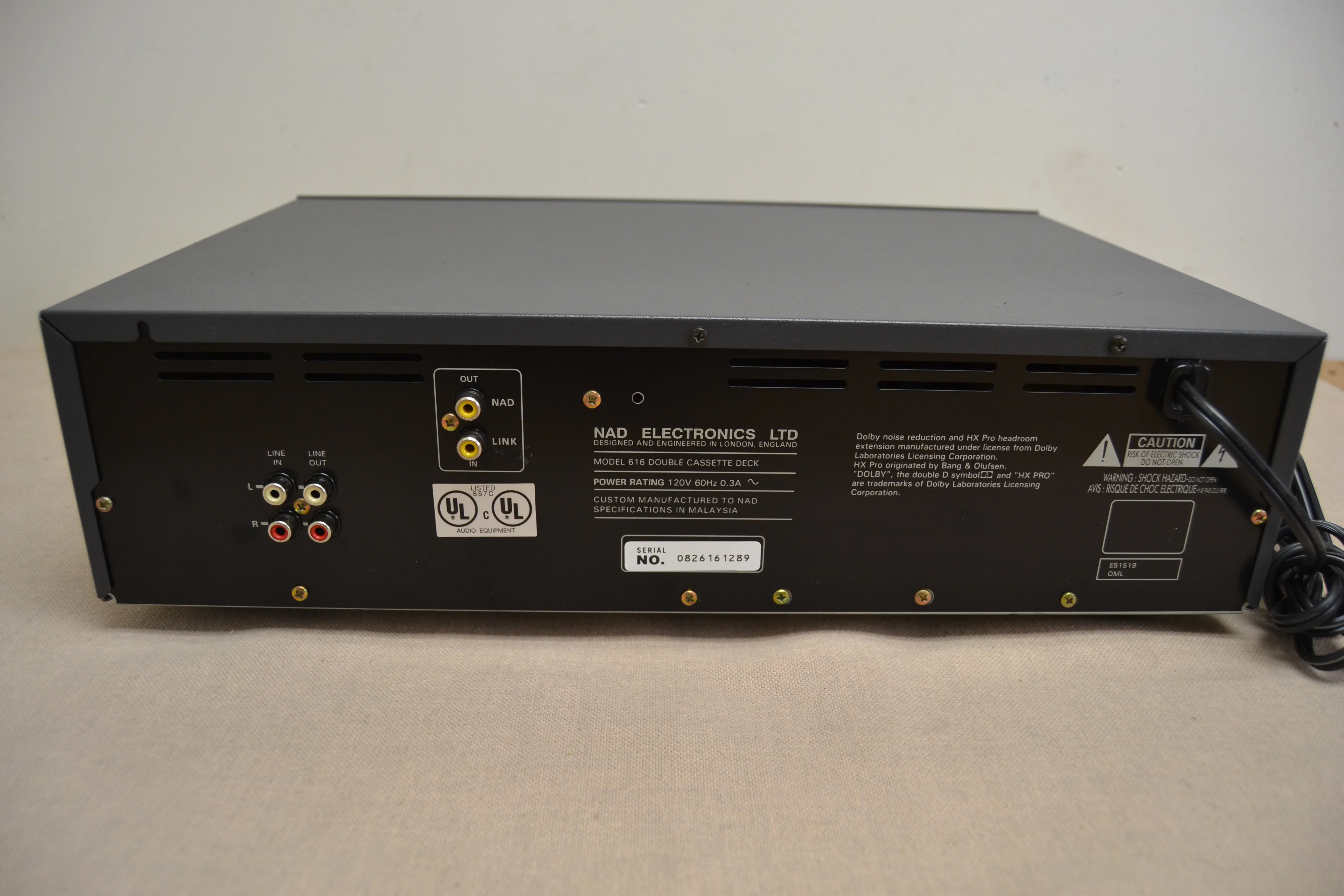 NAD 616  Double Cassette Deck (1995) * Fully Serviced * New Belts - Image 8