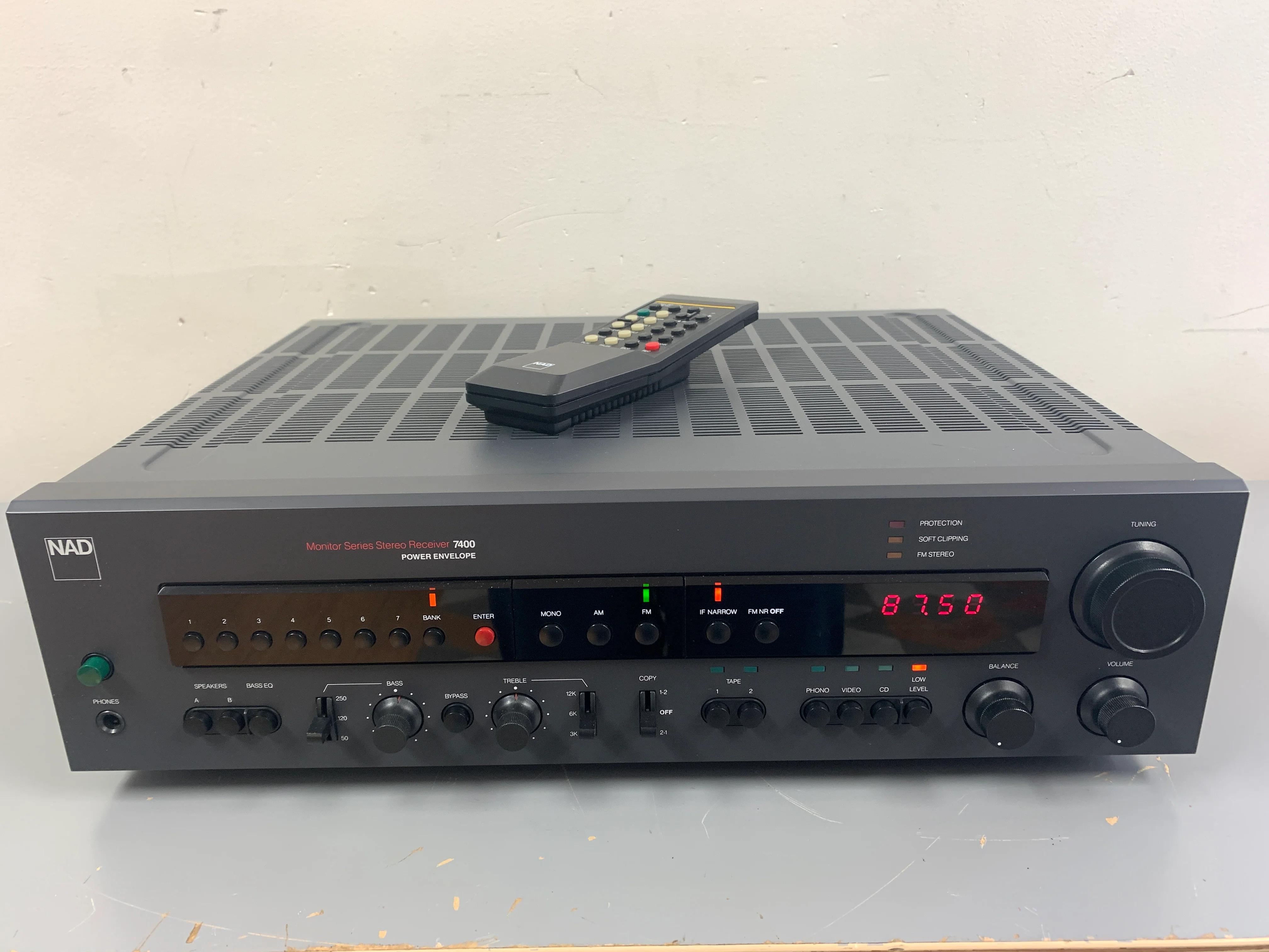 NAD 7400 pe Stereo Receiver * 100W RMS * Remote Control * $100 Flat Ship CONUS Only